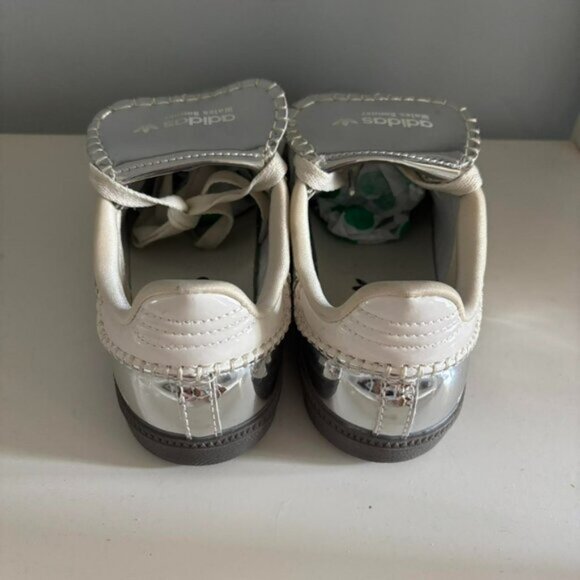 adidas Samba x Wales Bonner Low Silver Metallic - Picture 2 of 6